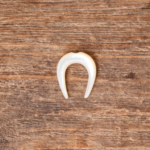 Mother of Pearl Septum U-Bolts with Notch