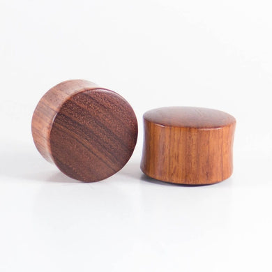 Blood Wood Plugs (Pair) - Bare Bones Organics