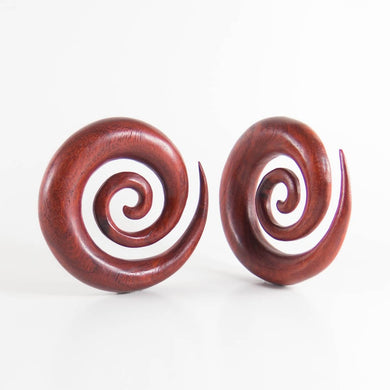 Blood Wood Super Spirals (Pair)