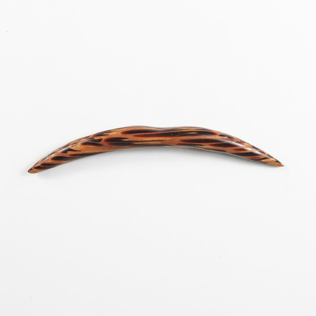 Coconut Palm Septum Tusk with Notch