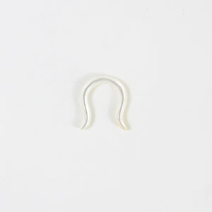 Mother of Pearl Omega Septum Retainer